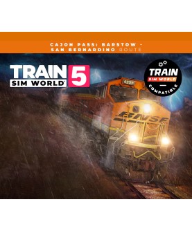 Train Sim World 5: Cajon Pass: Barstow - San Bernardino Route Add-On DLC Steam Key GLOBAL